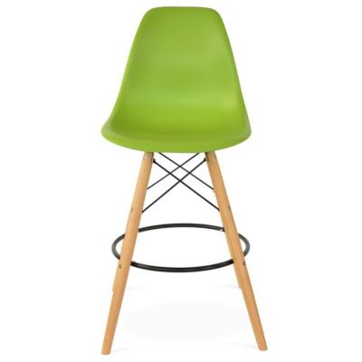 Барний стілець Bryan Wood Зелений (44046155) недорого