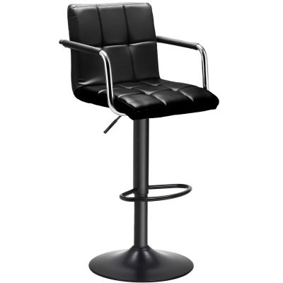 Барный стул Dublin Arm Black Eco Черный (44515271)
