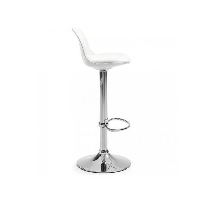 Барний стілець Orlando-T Білий, Латунь (90936316) дешево