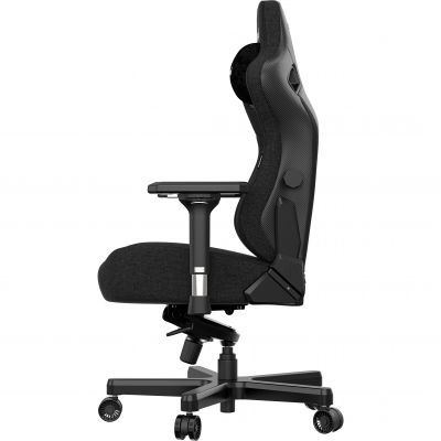 Крісло геймерське Anda Seat Kaiser 3 L Linen Black (87785391) с доставкой