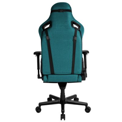 Крісло геймерське Arc Fabric Чорний, Emerald (78721316) дешево