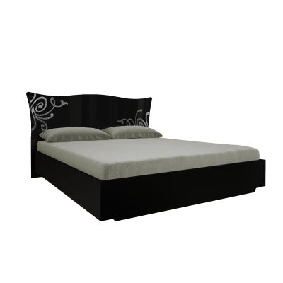 Ліжко Bogema без каркасу Чорний, 180x200 (94524320)