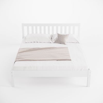 Ліжко Левіто Білий, Вільха, 160x200 (105650653) с доставкой
