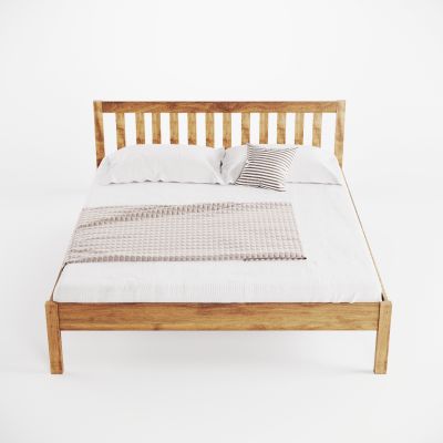 Ліжко Левіто Олія-горіх, Вільха, 180x200 (105650648) дешево