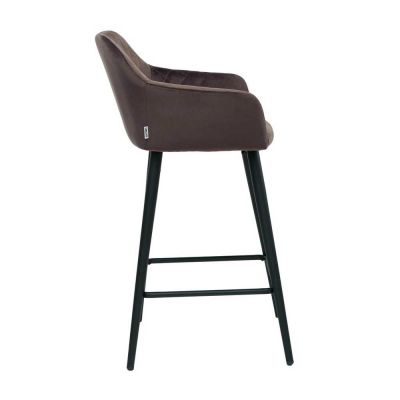 Напівбарний стілець Antiba Сіро-коричневий (31436137) недорого