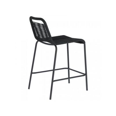 Напівбарний стілець GLENVILLE Чорний (90897247) дешево