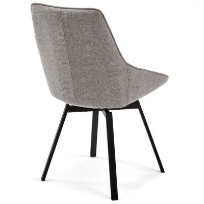 Поворотный стул Haston Светло-серый (90637604) дешево