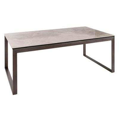 Журнальний стіл BRIGHTON 120x65 Світло-сірий глянець, Кераміка (52383016) недорого