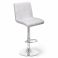 Барний стілець Dublin Chrome Eco Білий (44337132) дешево