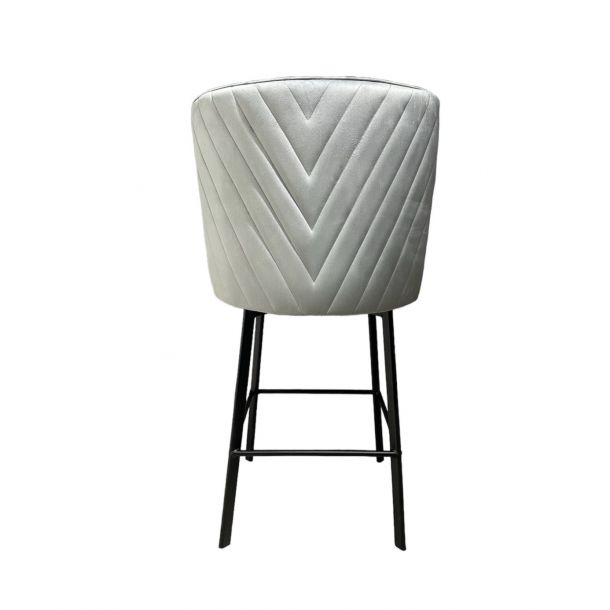 Напівбарний стілець Hilton Deluxe Velour 13, Чорний (721222536) в интернет-магазине