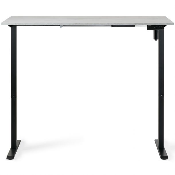 Регульований стіл ADAPWORK SmartDesk 138х68 Сірий бетон, Чорний (106735888) дешево