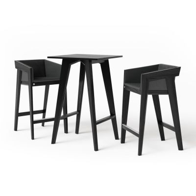 Барний стіл Air 2 bar S 70x70 Black, Black (60461094)
