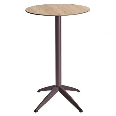 Барный стол Quatro High Fix D60 oak, taupe (1691271544)