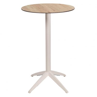 Барный стол Quatro High Fix D60 oak, white (1691271528)
