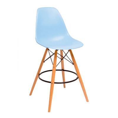 Барний стілець Adam Wood Блакитний (24250862)