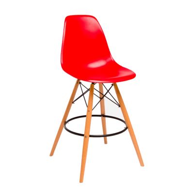 Барный стул Adam Wood Красный (24250861)