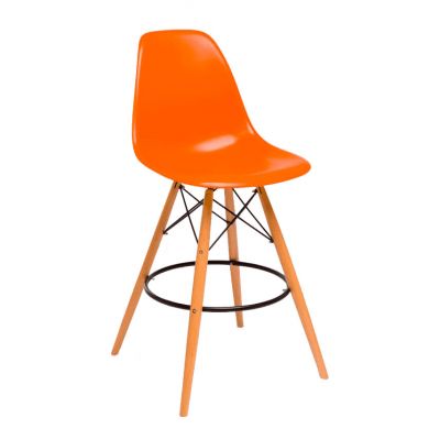 Барный стул Adam Wood Оранжевый (24250863)