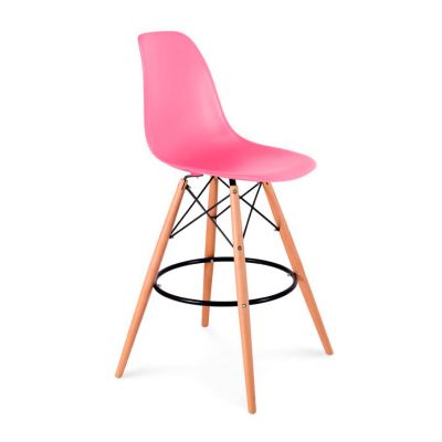 Барный стул Adam Wood Розовый (24382687)