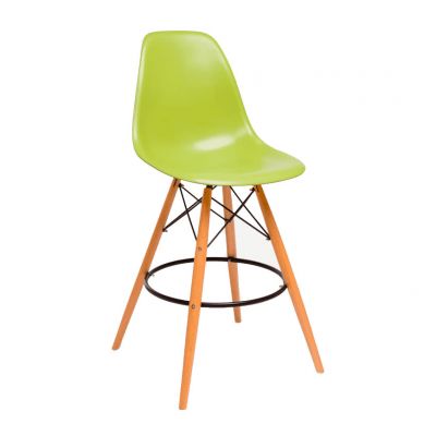 Барный стул Adam Wood Зеленый (24250864)