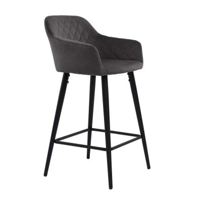 Барный стул Antiba Тёмно-Серый (31436138)