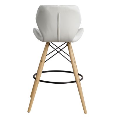Барный стул Astra Eco Wood Белый (44373469) с доставкой
