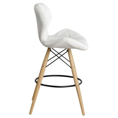 Барний стілець Astra Eco Wood Білий (44373469) дешево