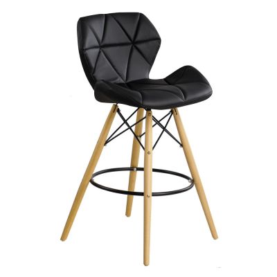 Барний стілець Astra Eco Wood Чорний (44373460)