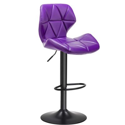 Барний стілець Astra new Black Eco Фіолетовий (44515264)