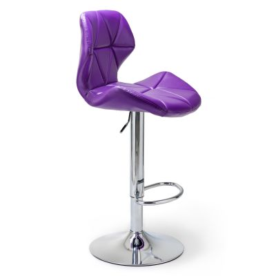 Барний стілець Astra new Eco Chrome Фіолетовий (44513019) недорого