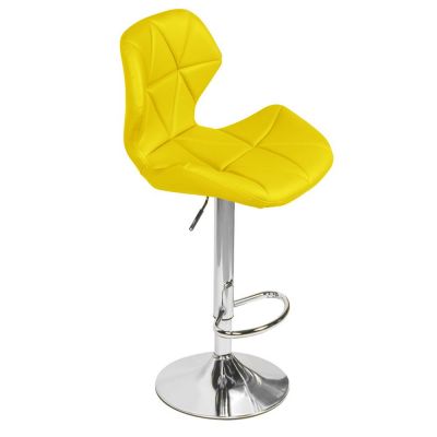 Барний стілець Astra new Eco Chrome Жовтий (44735737)