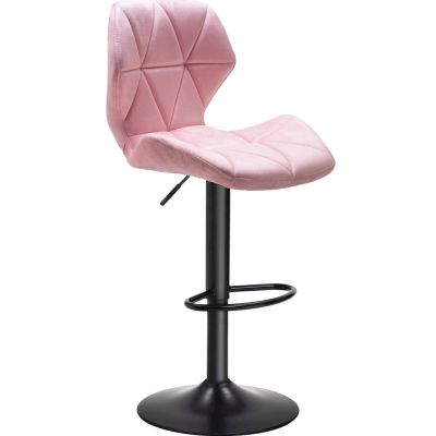 Барний стілець Astra new Black Velvet Рожевий (44829750)
