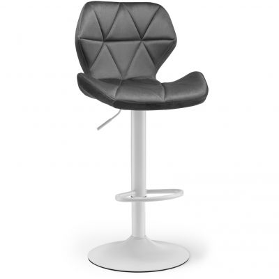Барный стул Astra new Velvet White Темно-серый (44524148)