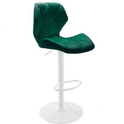 Барный стул Astra new Velvet White Темно-зеленый (44524147)