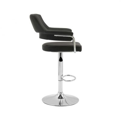 Барный стул B-91 leatherette Черный (23991941) дешево