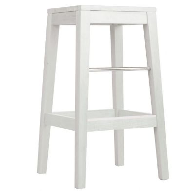 Барний стілець Bar Wood 1 Білий (44334277)