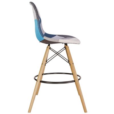 Барный стул Bryan Wood Patchwork 3 (44460297) дешево