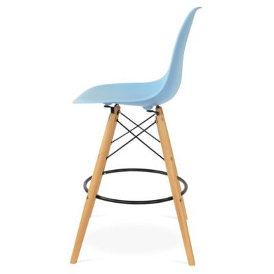 Барний стілець Bryan Wood Блакитний (44096625) дешево