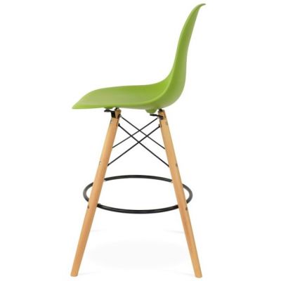 Барний стілець Bryan Wood Зелений (44046155) дешево