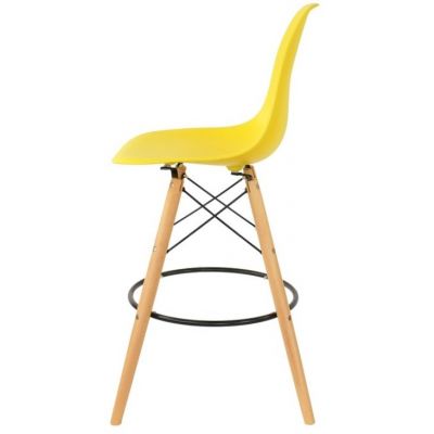 Барний стілець Bryan Wood Жовтий (44096626) дешево