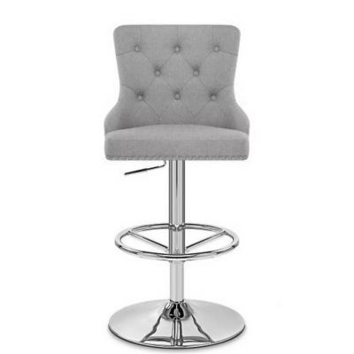 Барний стілець City Fabric Сірий (84512448) недорого