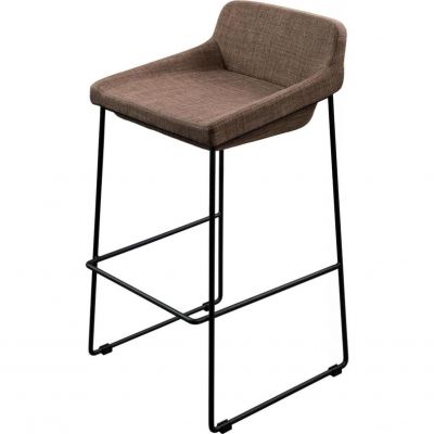 Барний стілець Comfy Попелясто-коричневий (31230135) с доставкой
