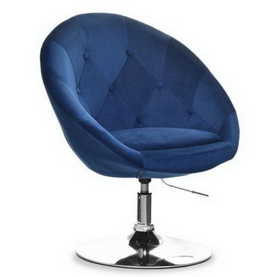 Барный стул Concept Синий, Хром (84512475)