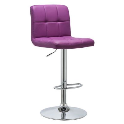 Барный стул Disco Eco Фиолетовый, Хром (84478177)