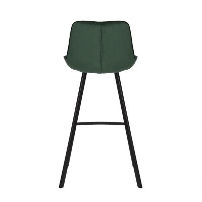 Барный стул Dreamer Велюр Зеленый (84476909) с доставкой