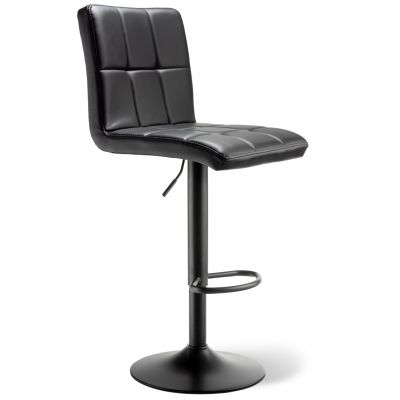 Барний стілець Dublin Black Eco Чорний (44550151)