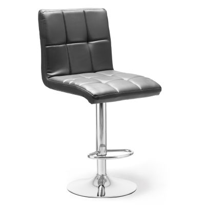 Барний стілець Dublin Eco Chrome Темно-сірий (44512981)
