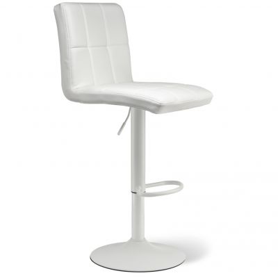 Барний стілець Dublin White Eco Білий (44550152) дешево