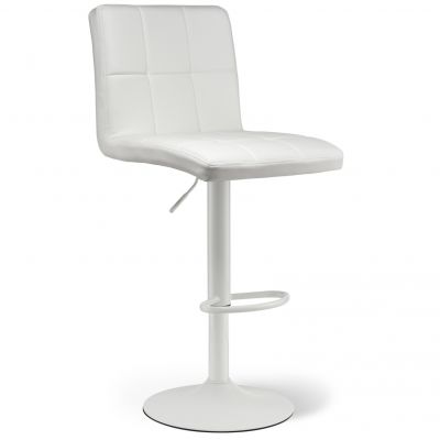 Барний стілець Dublin White Eco Білий (44550152)