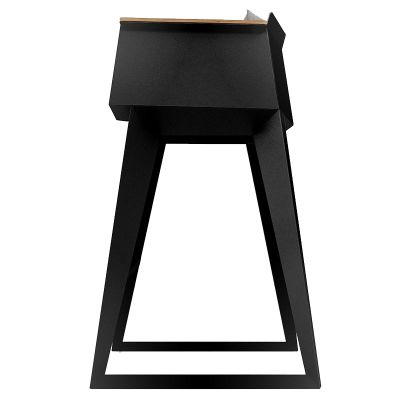 Барный стул E4 Серый, Черный (32230159) с доставкой