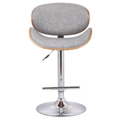 Барный стул Fler Fabric Серый (84476600) недорого